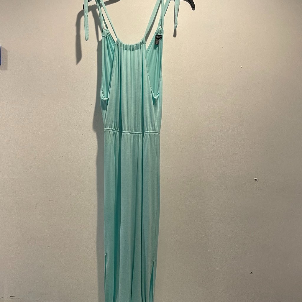 Streetwear Society Seafoam Green Sleeveless Maxi Dress Size M